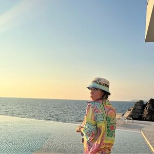 Casablanca Graphic Bucket Hat